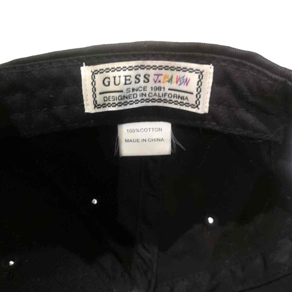 Guess x J Balvin Snapback Spellout Cap - Picture 4 of 5